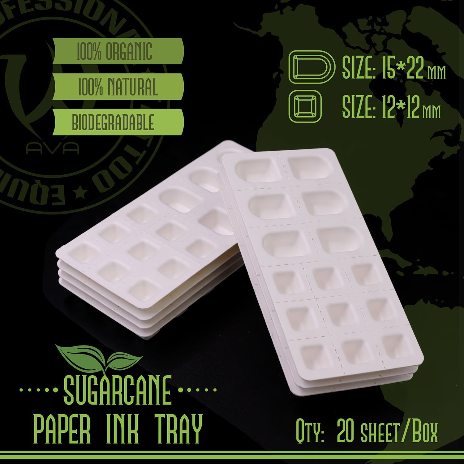 Paper ink caps SUGARCANE – – SBDistribution – SBDistribution