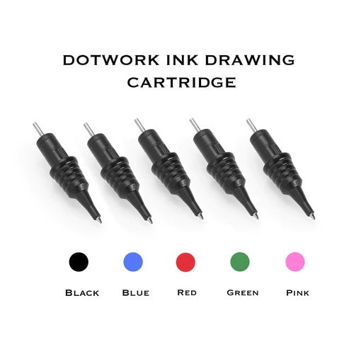 Peak Dotwork Ballpoint Pen Drawing Cartridges - Black – – SBDistribution – SBDistribution