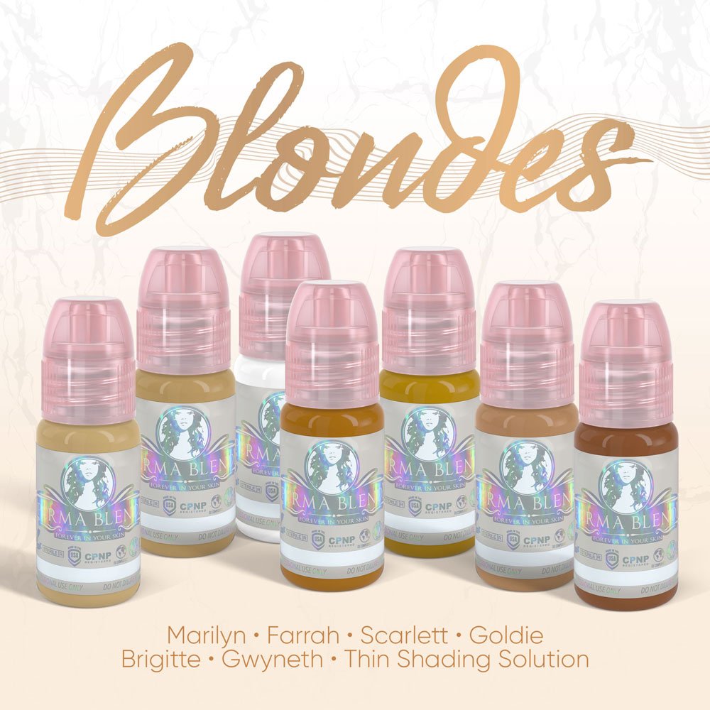 Ensemble de pigment Blondes de Perma Blend