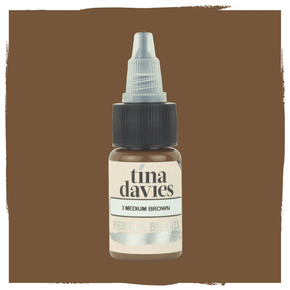 Encre Perma Blend - Tina Davies - 3 Medium Brown