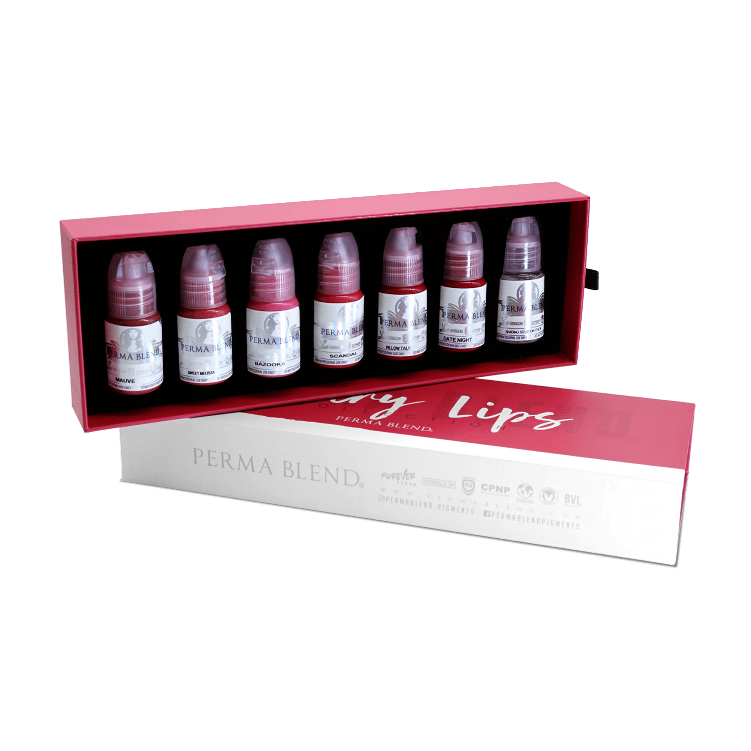 Perma Blend - Sultry Lip Collection Set – – World Famous Tattoo Ink – SBDistribution