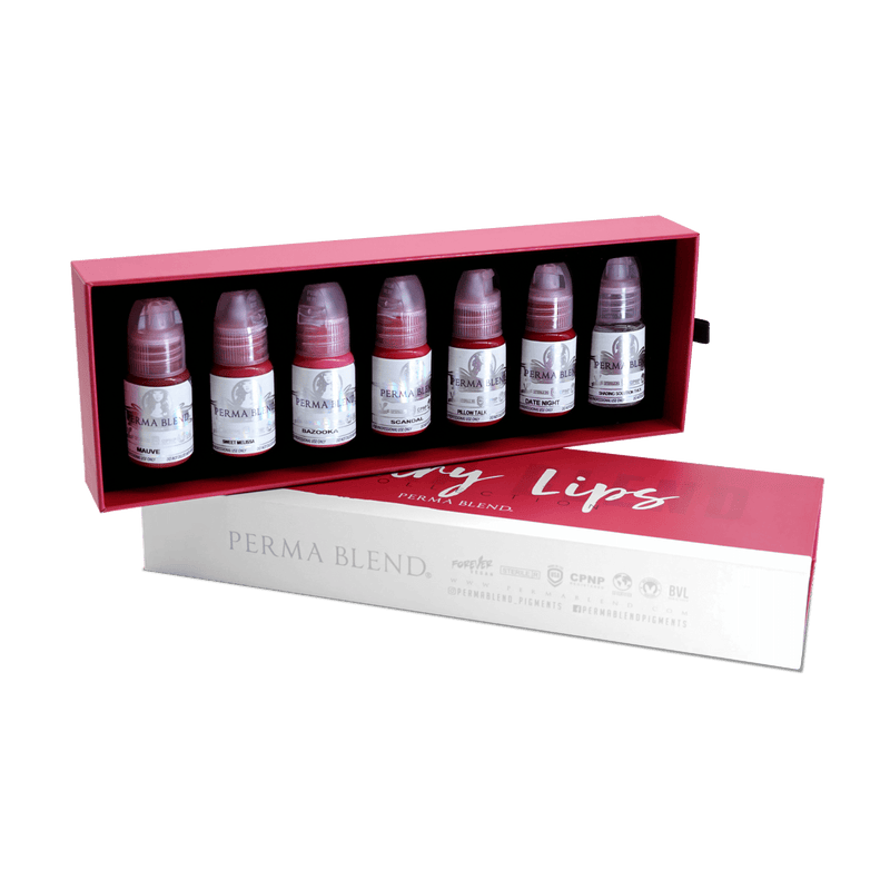 Perma Blend - Sultry Lip Collection Set – – World Famous Tattoo Ink – SBDistribution