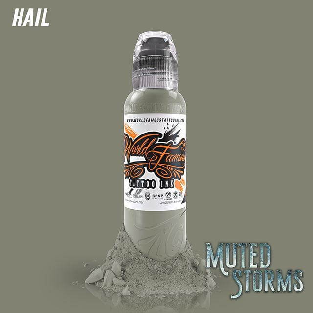 POCH MUTED STORMS SET - World Famous Tattoo Ink – Encres – World Famous Tattoo Ink – SBDistribution