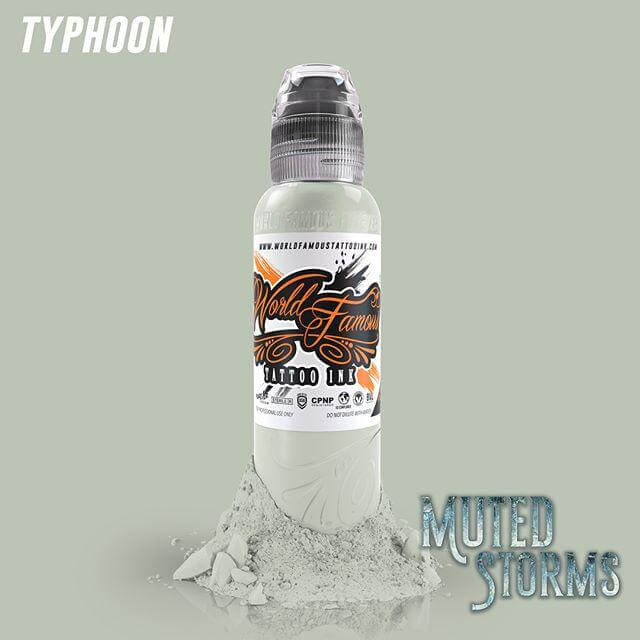 POCH MUTED STORMS SET - World Famous Tattoo Ink – Encres – World Famous Tattoo Ink – SBDistribution