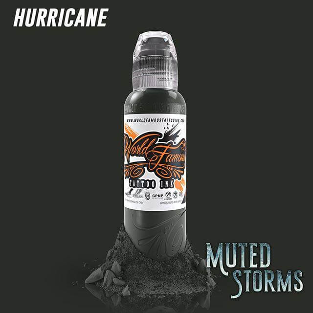 POCH MUTED STORMS SET - World Famous Tattoo Ink – Encres – World Famous Tattoo Ink – SBDistribution