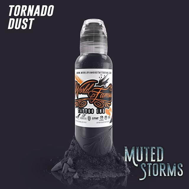 POCH MUTED STORMS SET - World Famous Tattoo Ink – Encres – World Famous Tattoo Ink – SBDistribution