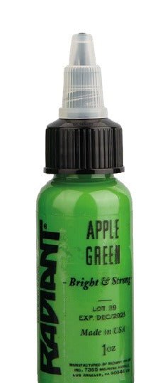 Radiant Colors – Apple Green – Tattoo Ink – Radiant Colors – SBDistribution