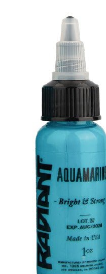Radiant Colors – Aquamarine – Tattoo Ink – Radiant Colors – SBDistribution