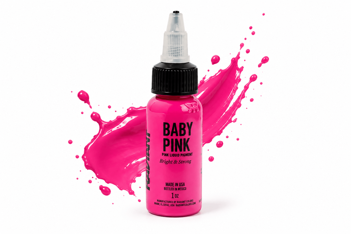 Radiant Colors – Baby Pink – Tattoo Ink – Radiant Colors – SBDistribution