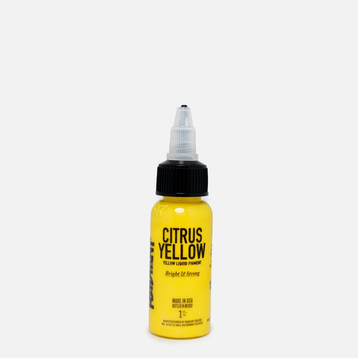 Radiant Colors – Citrus Yellow – Tattoo Ink – Radiant Colors – SBDistribution