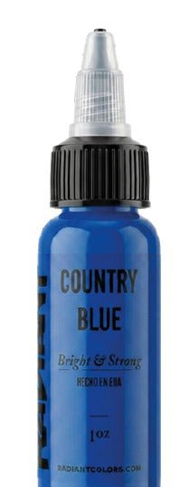 Radiant Colors – Country Blue – Tattoo Ink – Radiant Colors – SBDistribution