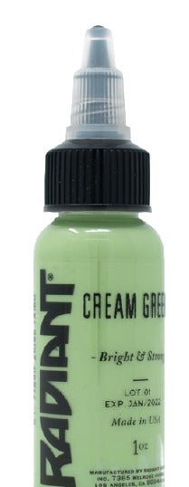 Radiant Colors – Cream Green – Tattoo Ink – Radiant Colors – SBDistribution
