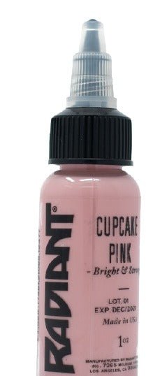 Radiant Colors – Cupcake Pink – Tattoo Ink – Radiant Colors – SBDistribution