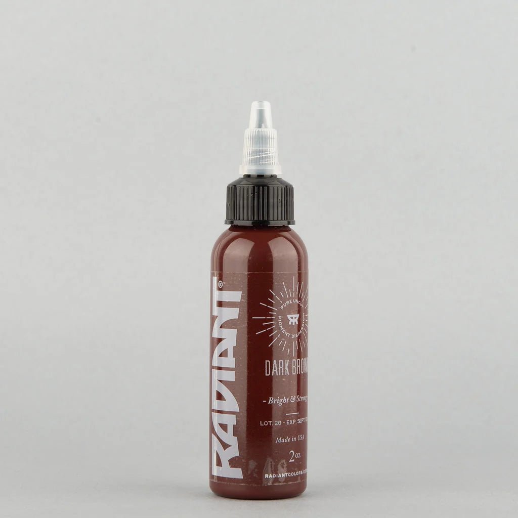 Radiant Colors – Dark Brown – Tattoo Ink – Radiant Colors – SBDistribution