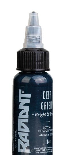 Radiant Colors – Deep Green – Tattoo Ink – Radiant Colors – SBDistribution