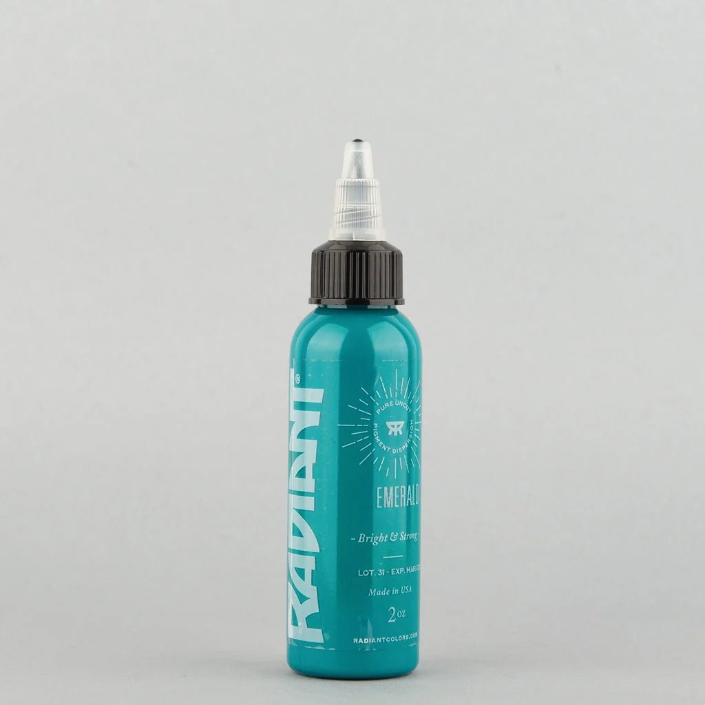 Radiant Colors – Emerald – Tattoo Ink – Radiant Colors – SBDistribution