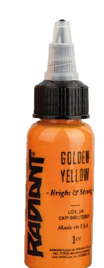 Radiant Colors – Golden Yellow – Tattoo Ink – Radiant Colors – SBDistribution