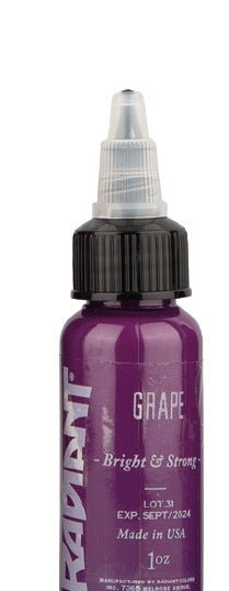 Radiant Colors – Grape – Tattoo Ink – Radiant Colors – SBDistribution