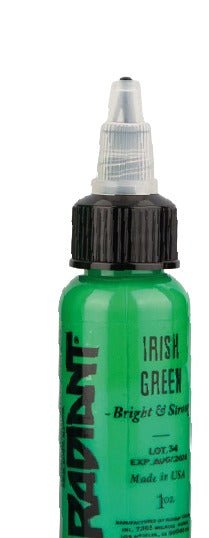 Radiant Colors – Irish Green – Tattoo Ink – Radiant Colors – SBDistribution