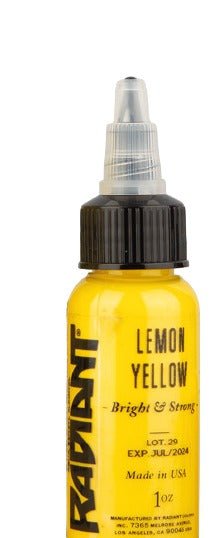 Radiant Colors – Lemon Yellow – Tattoo Ink – Radiant Colors – SBDistribution