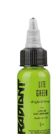 Radiant Colors – Lite Green – Tattoo Ink – Radiant Colors – SBDistribution