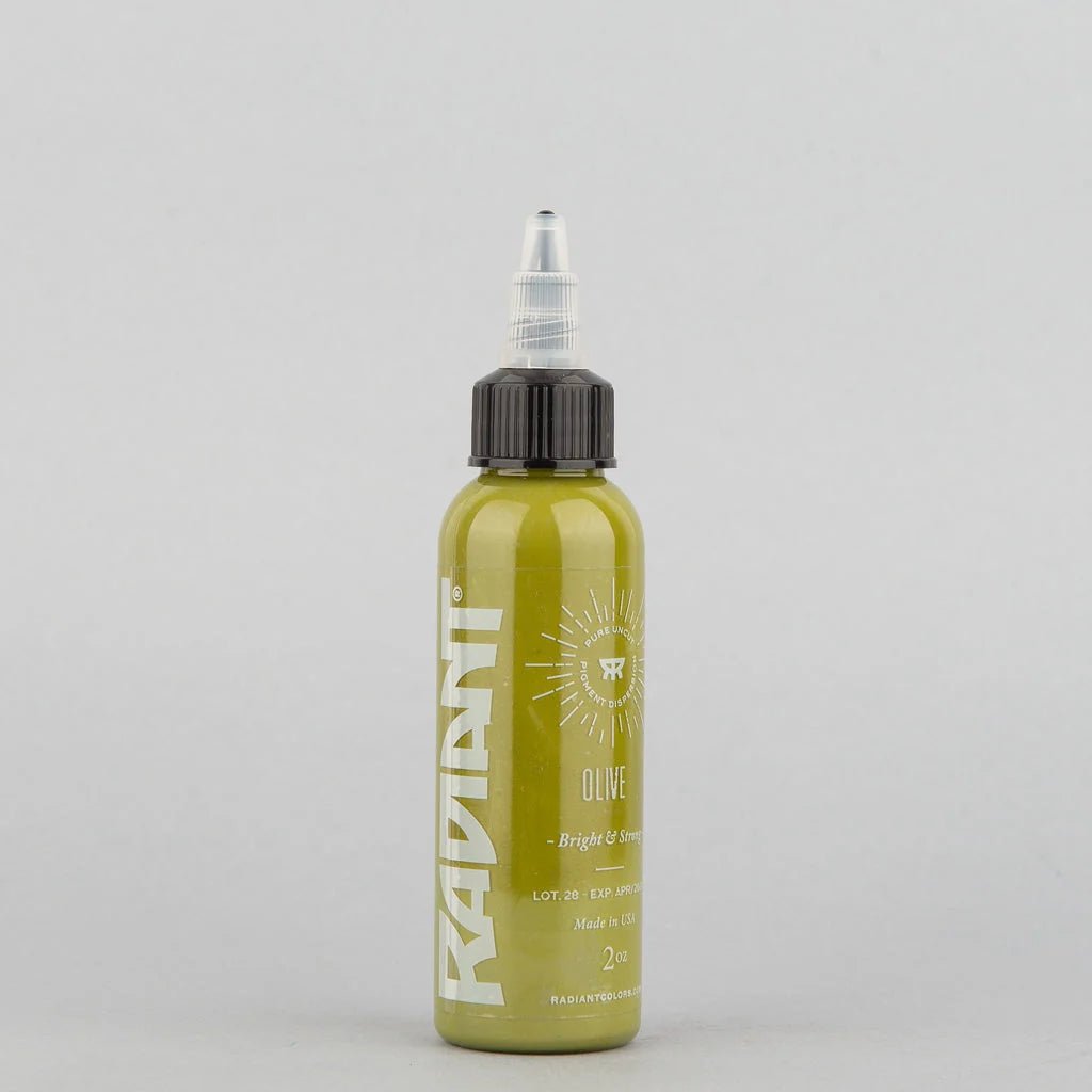 Radiant Colors – Olive – Tattoo Ink – Radiant Colors – SBDistribution