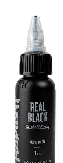 Radiant Colors – Real Black – Tattoo Ink – Radiant Colors – SBDistribution