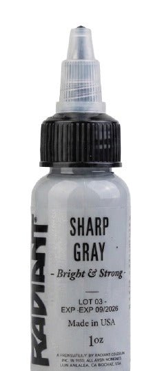 Radiant Colors – Sharp Gray – Tattoo Ink – Radiant Colors – SBDistribution