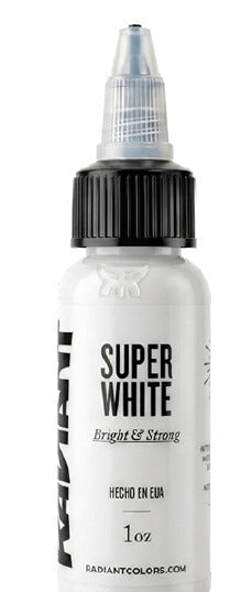 Radiant Colors – Super White – Tattoo Ink – Radiant Colors – SBDistribution