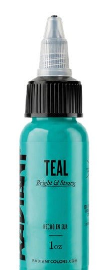 Radiant Colors – Teal – Tattoo Ink – Radiant Colors – SBDistribution