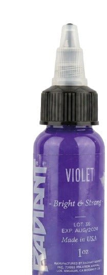 Radiant Colors – Violet – Tattoo Ink – Radiant Colors – SBDistribution