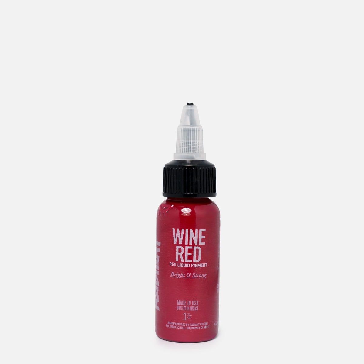 Radiant Colors – Wine Red – Tattoo Ink – Radiant Colors – SBDistribution