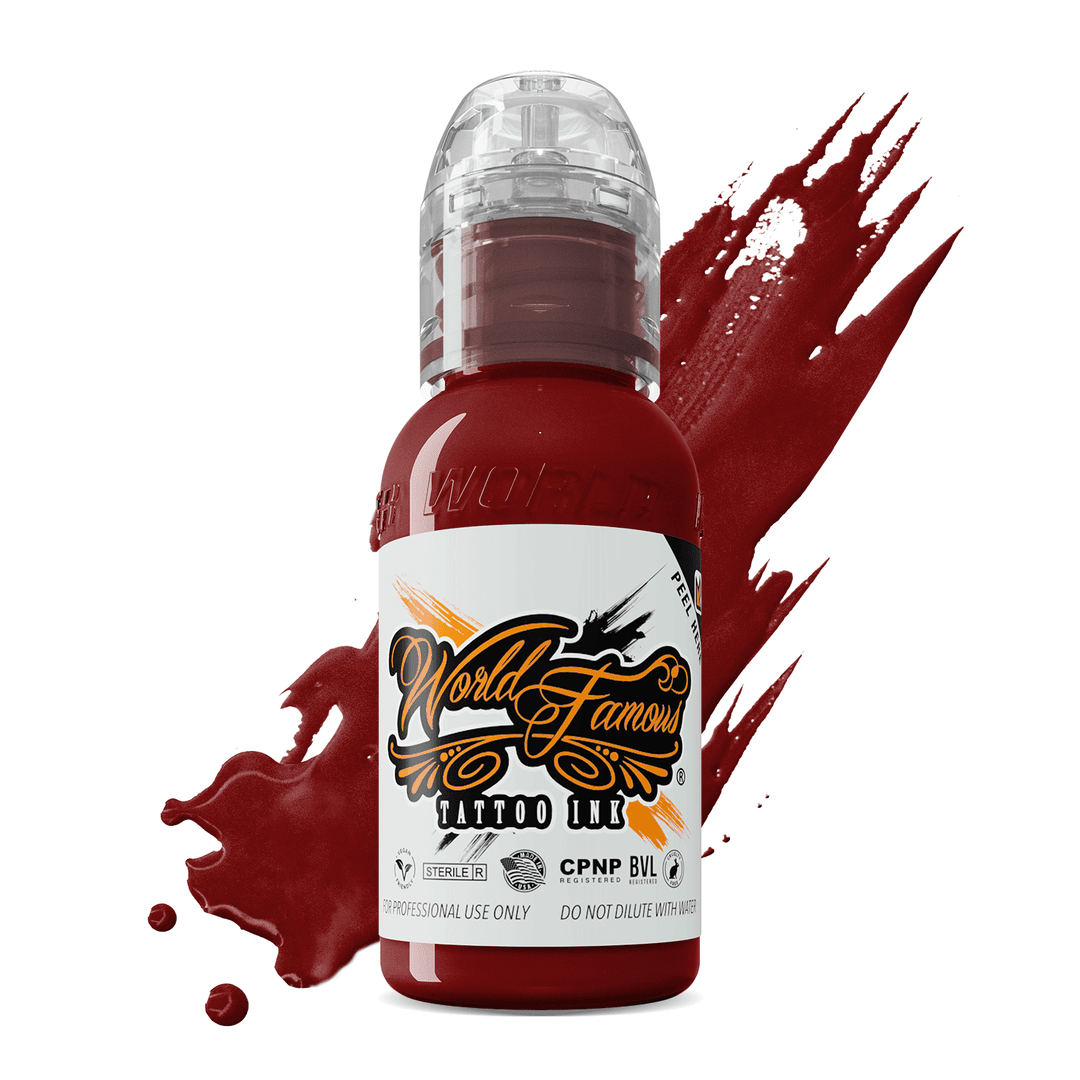 Ragnarõk Red - World Famous Tattoo Ink – Encres – World Famous Tattoo Ink – SBDistribution