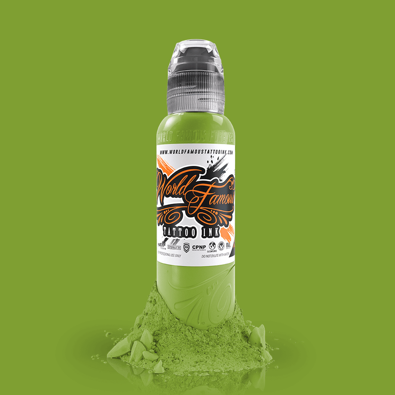Rotten Greens - World Famous Tattoo Ink – Encres – World Famous Tattoo Ink – SBDistribution