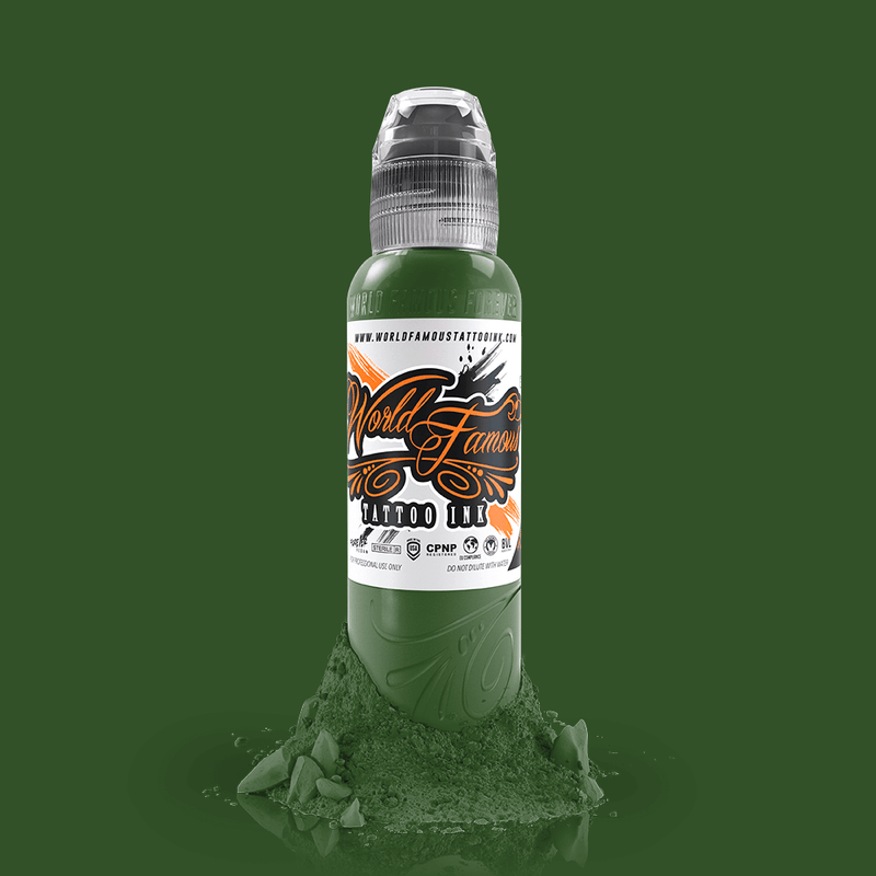 Rotten Greens - World Famous Tattoo Ink – Encres – World Famous Tattoo Ink – SBDistribution