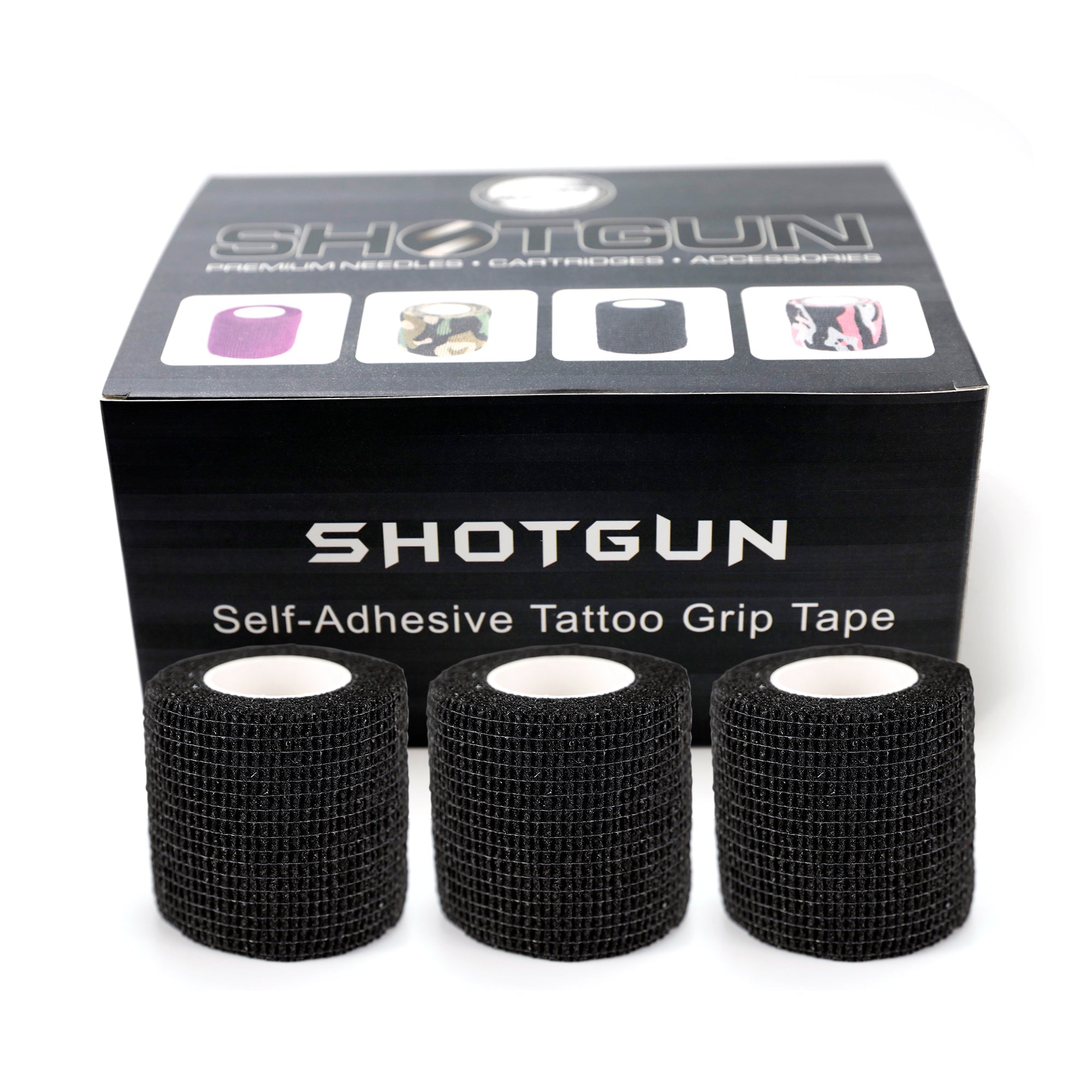 Rouleau Cohésif Tape 2" boite de 24 PCS SHOTGUN (Sensi Wrap) – – Shotgun – SBDistribution