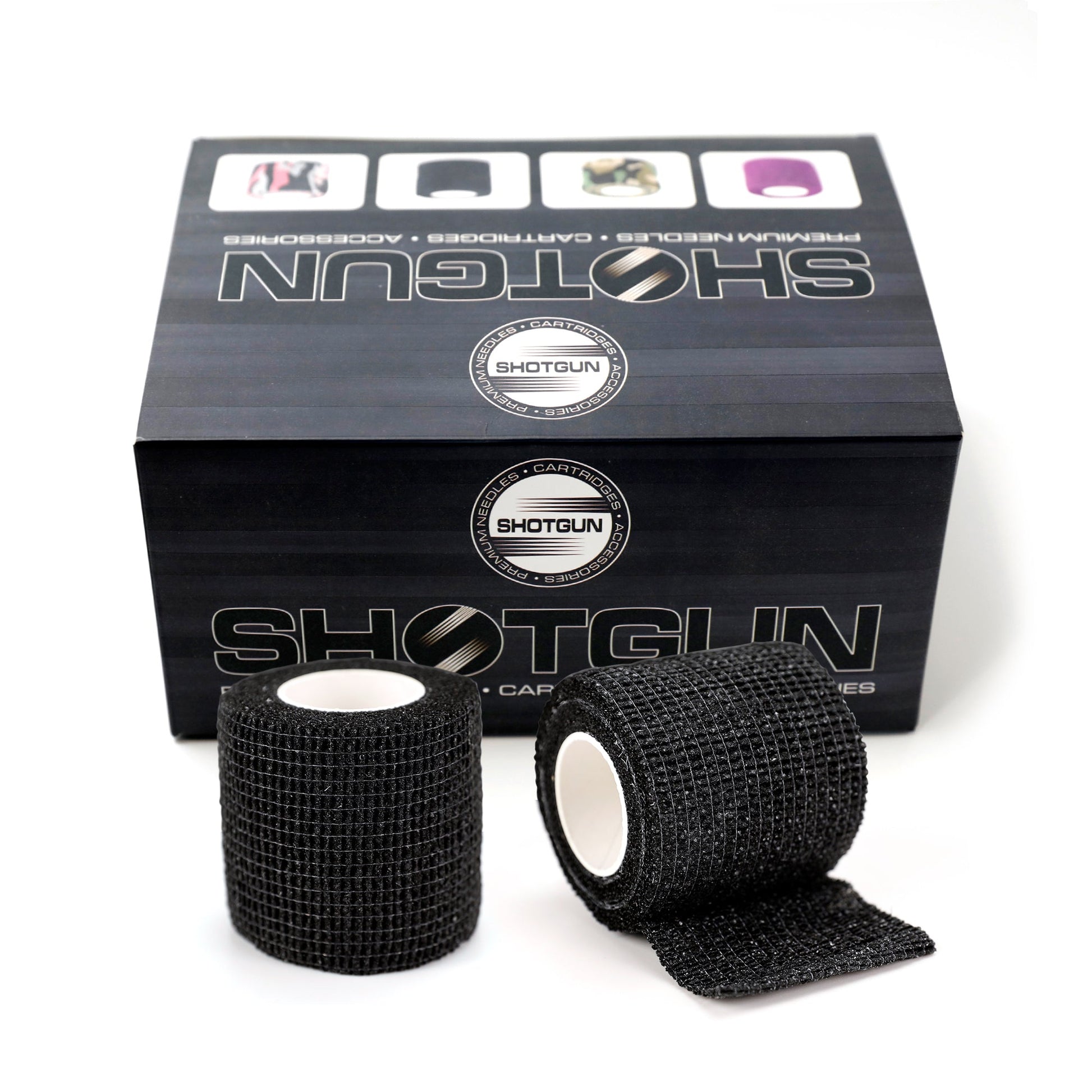 Rouleau Cohésif Tape 2" boite de 24 PCS SHOTGUN (Sensi Wrap) – – Shotgun – SBDistribution