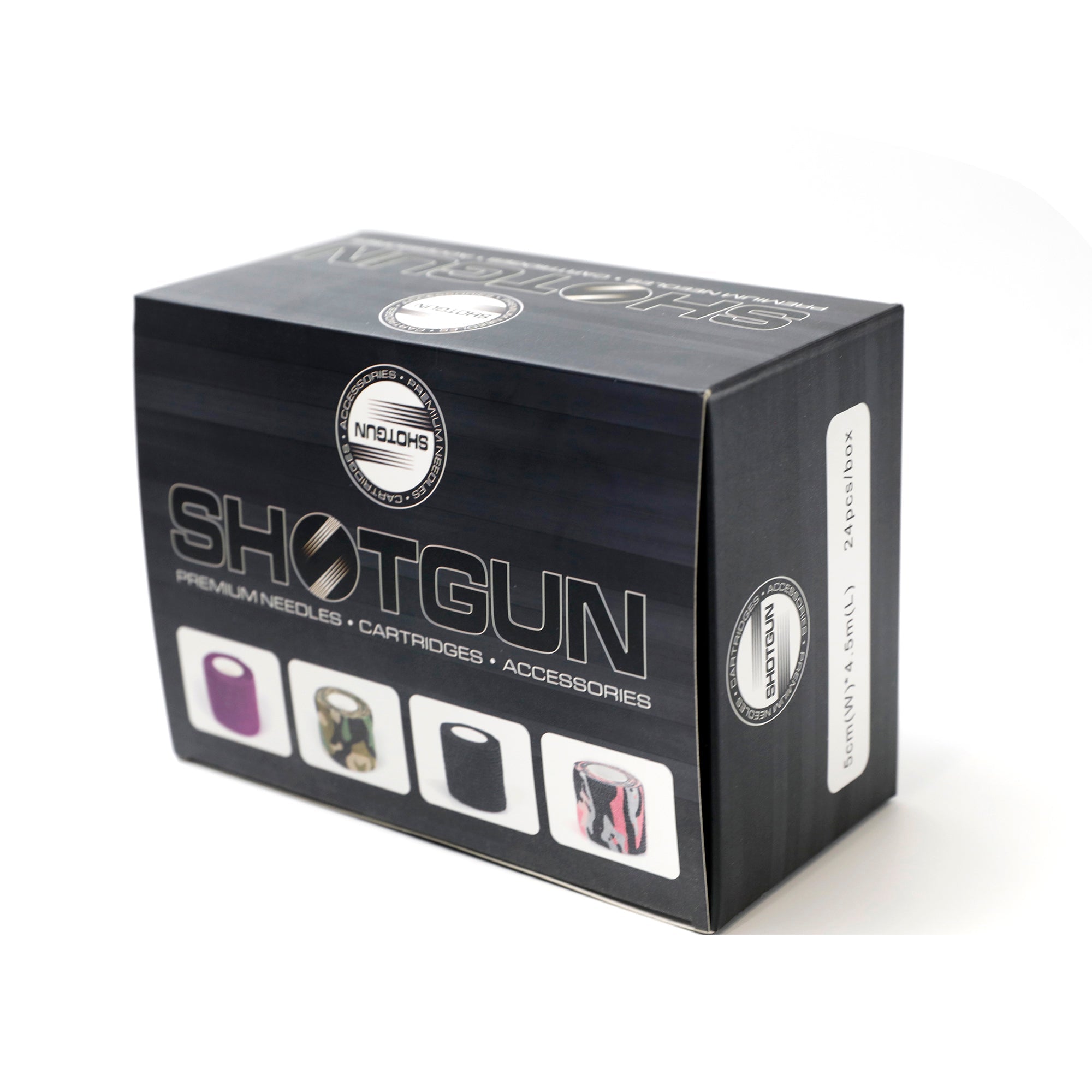 Rouleau Cohésif Tape 2" boite de 24 PCS SHOTGUN (Sensi Wrap) – – Shotgun – SBDistribution