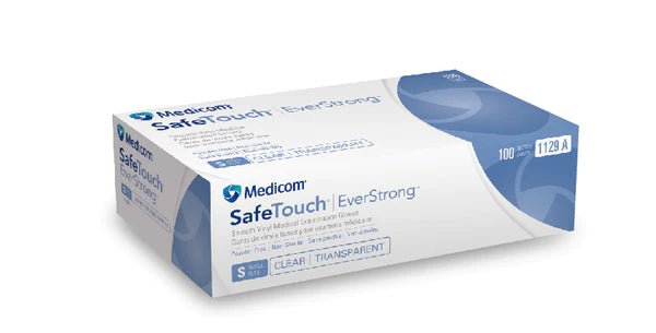 SafeTouch® Vinyl Powder Free Smooth Gants, 100/Pcs – – SBDistribution – SBDistribution