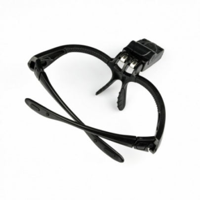 Safety glasses with magnifier and LED light -2