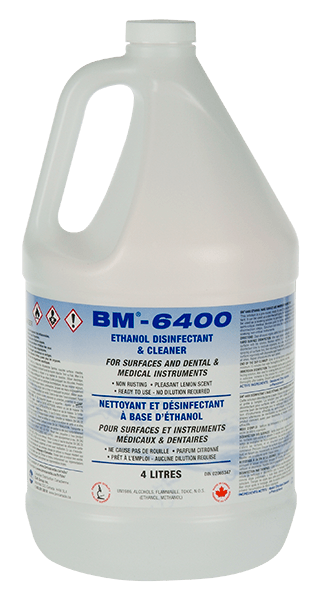 Solution désinfectante BM - 6400 pour instruments et surfaces – – SBDistribution – SBDistribution