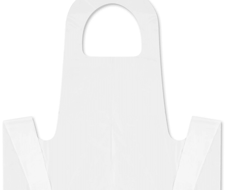 Tabliers en polyéthylène – Blanc Boite de 100Pcs – Protection & Équipements – SBDistribution – SBDistribution