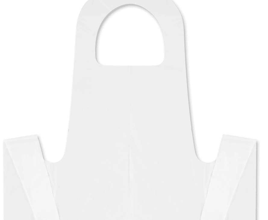 Tabliers en polyéthylène – Blanc Boite de 100Pcs – Protection & Équipements – SBDistribution – SBDistribution