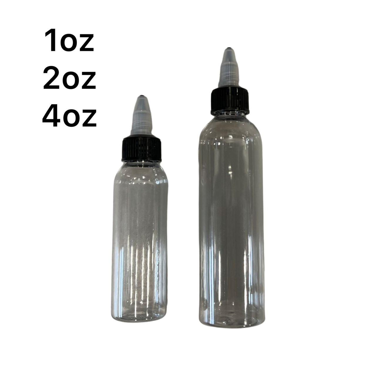 Bouteille vide 1oz - 2oz - 4oz