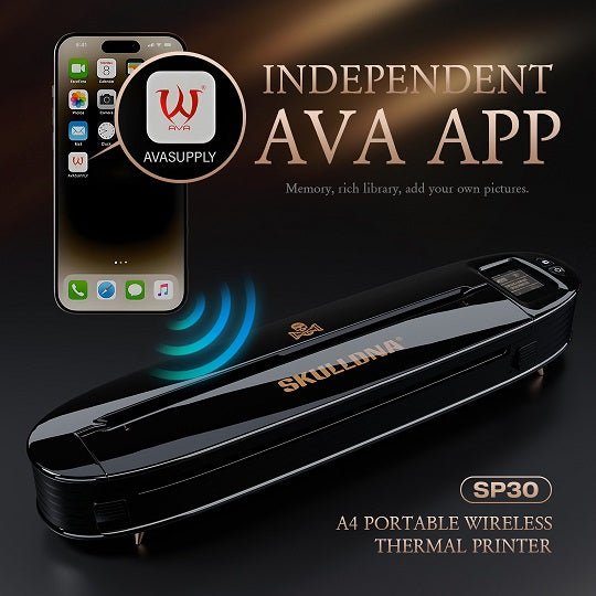 TRANSFER MACHINE SKULLDNA SP30 Wireless Printer Thermal – Imprimantes – Skulldna – SBDistribution