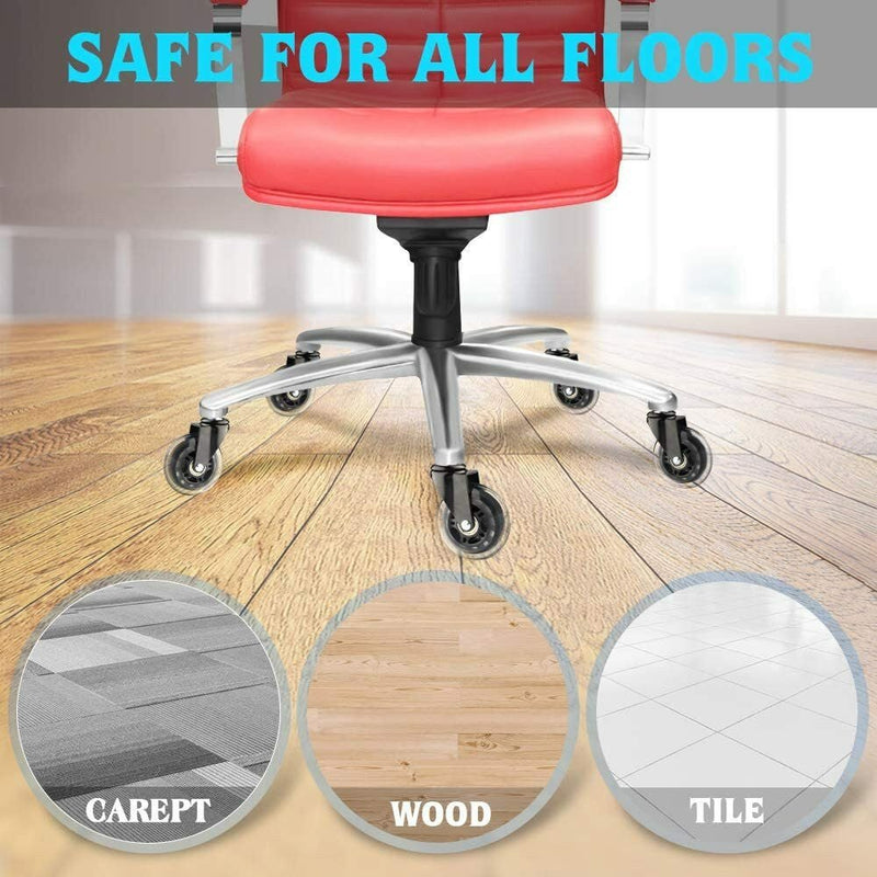 UNIVERSAL ROLLERBLADE CHAIR WHEELS (Set Of 5) – – SBDistribution – SBDistribution