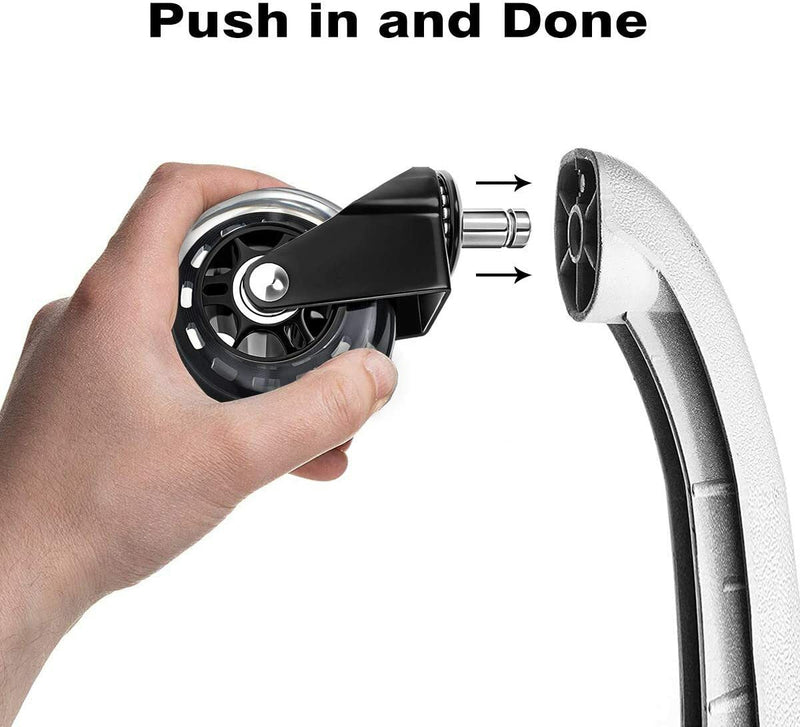 UNIVERSAL ROLLERBLADE CHAIR WHEELS (Set Of 5) – – SBDistribution – SBDistribution