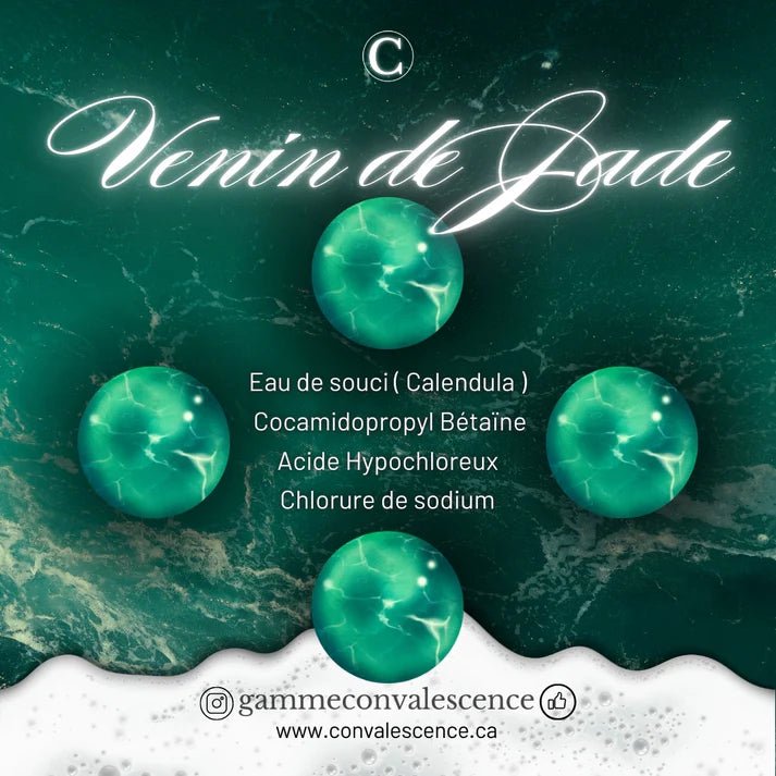 Venin de Jade 120 ml Nettoyant de tatouage Convalescence – Stérilisation et savon – Convalescence – SBDistribution