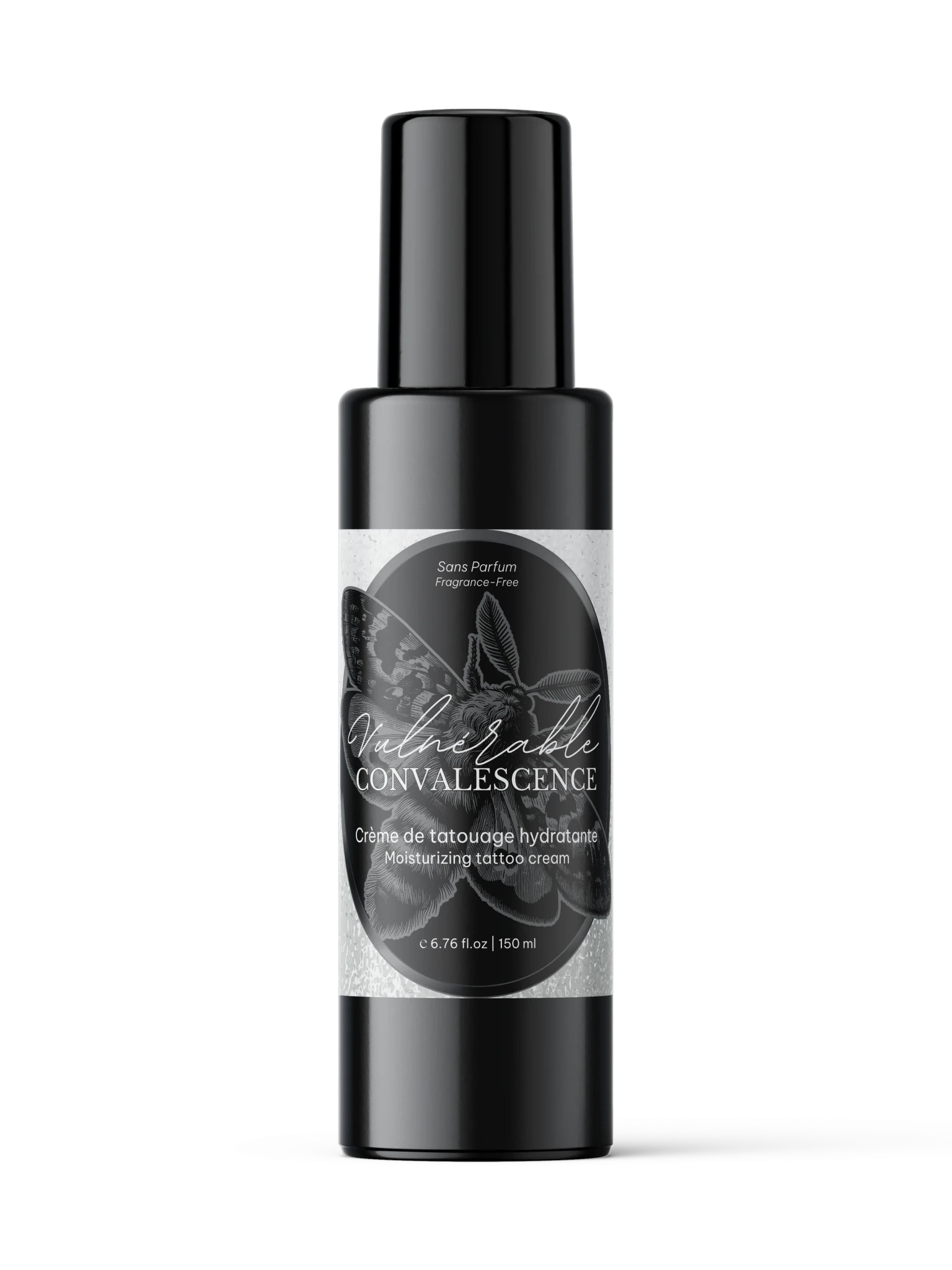 Vulnérable Crème de tatouage hydratante Sans parfum 150 ml – Stérilisation et savon – Convalescence – SBDistribution