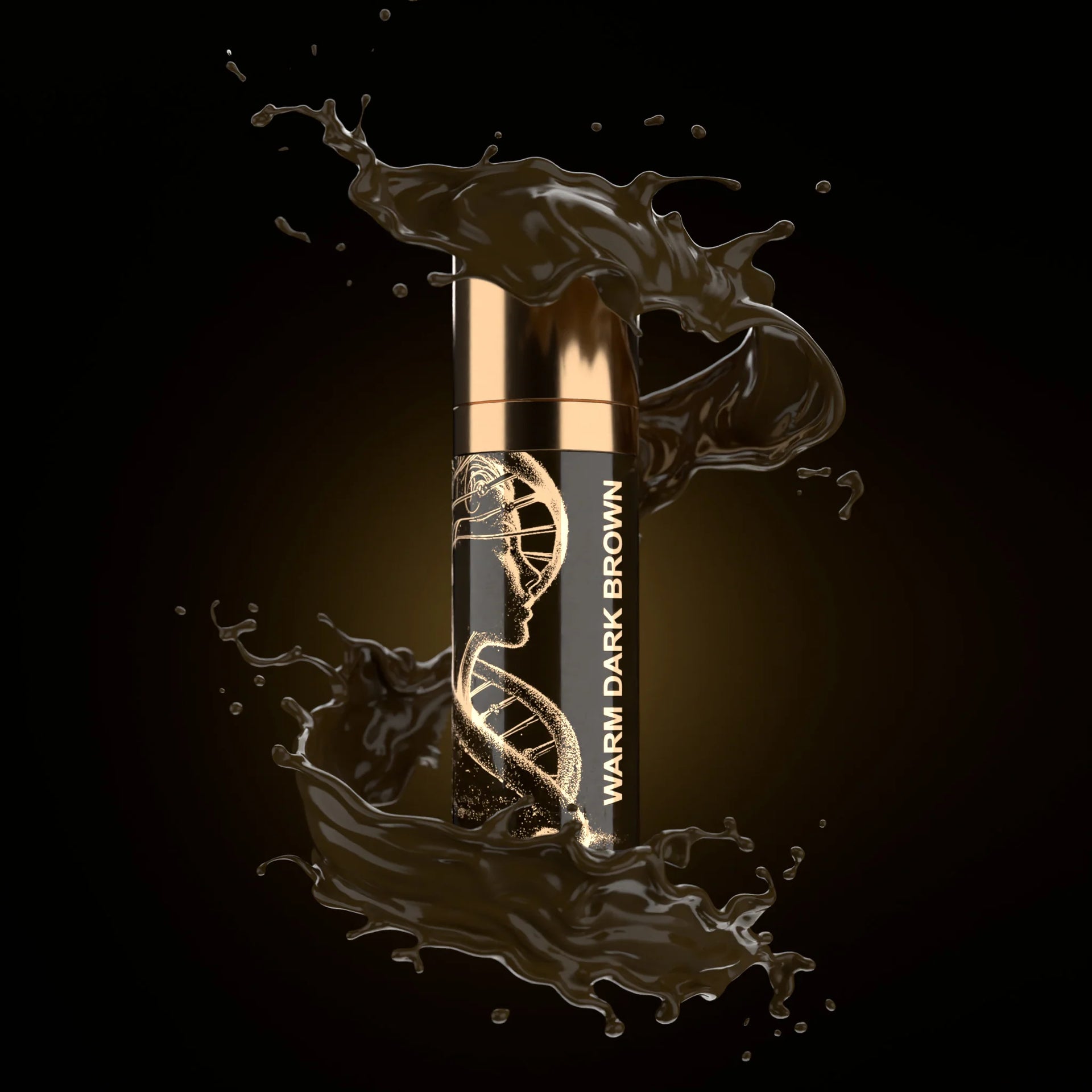 MINERALS, GOLD COLLECTION BY DNA PIGMENTS -Warm Dark Brown